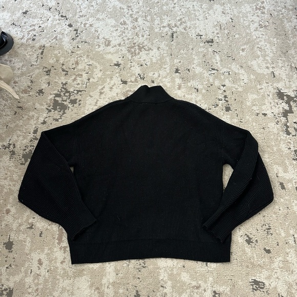 French Connection Quarter Zip Sweater Size Medium - Picture 2 of 3